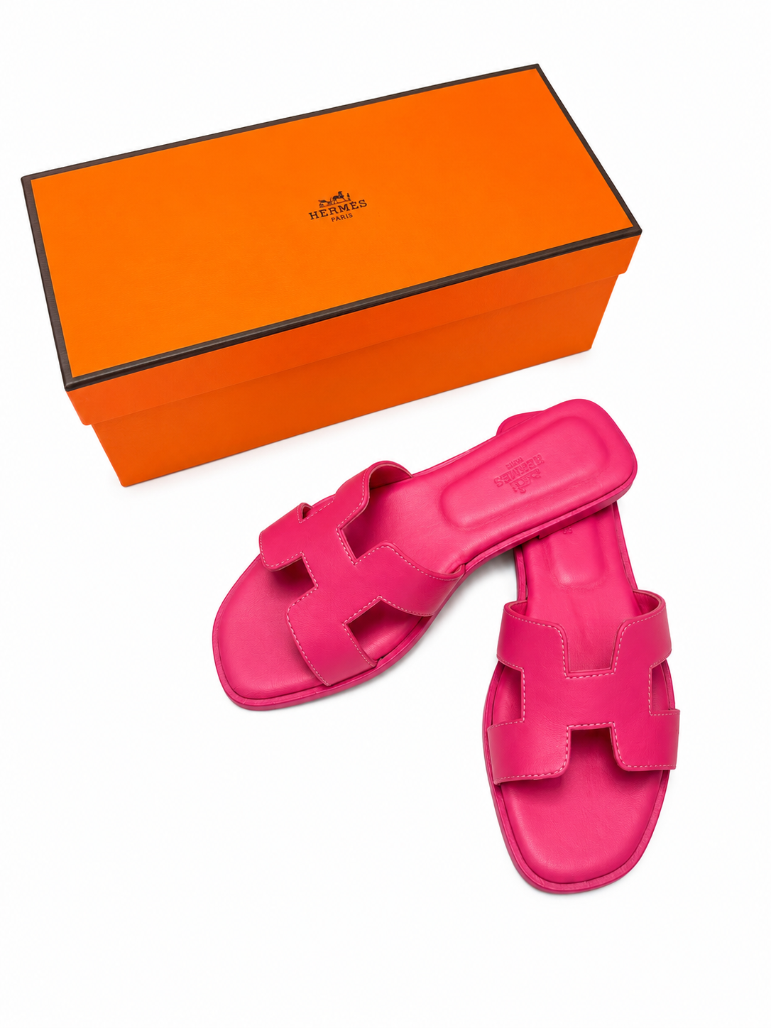 Damskie klapki Hermès Oran