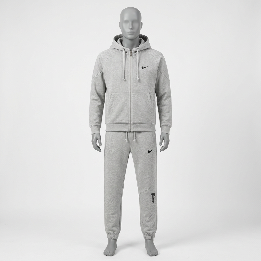Męski komplet sportowy Nike – szary