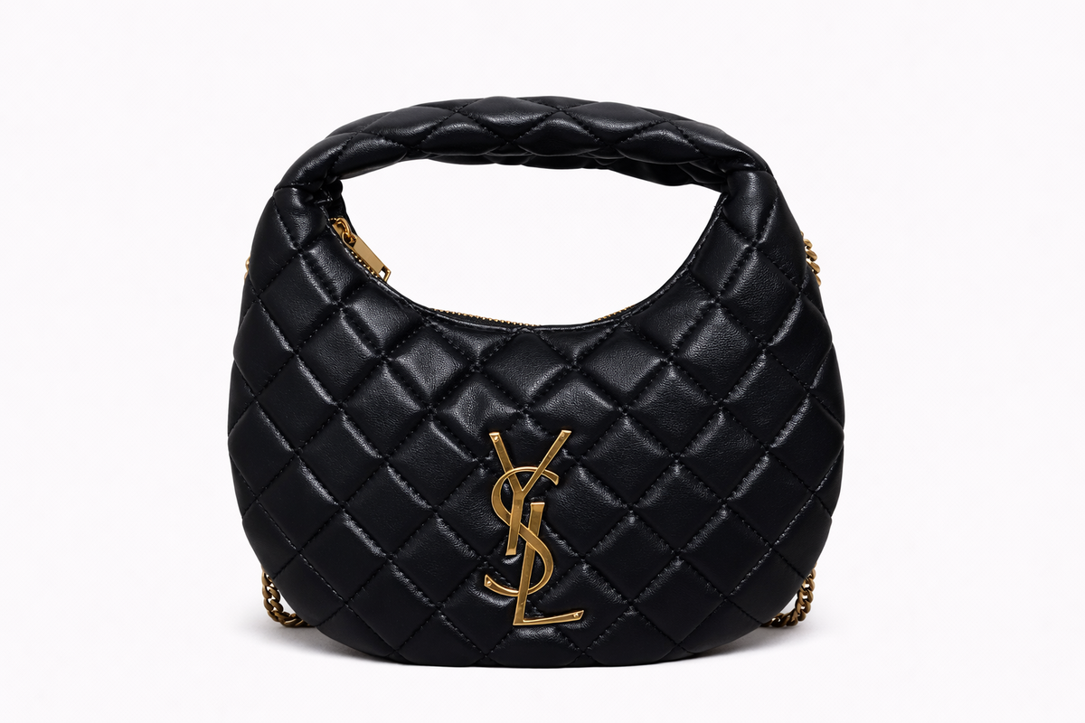 Damska torebka Yves Saint Laurent – Quilted Hobo Monogram Bag