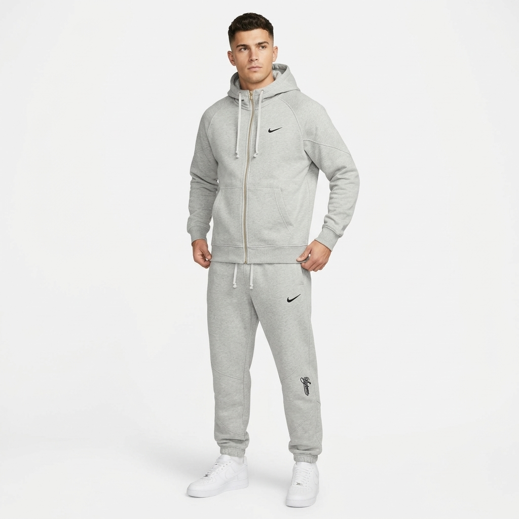 Męski komplet sportowy Nike – szary