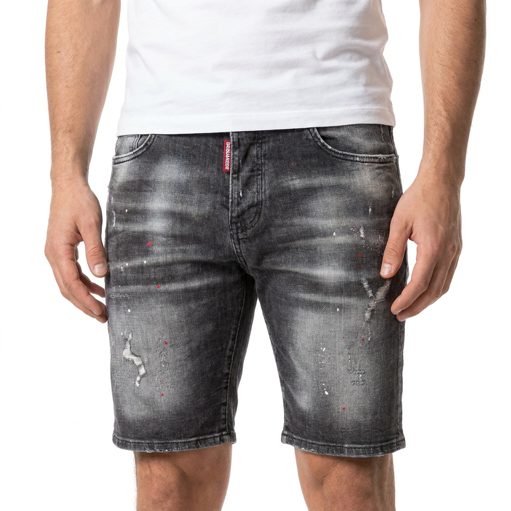 Męskie szorty jeansowe Dsquared2 Icon 2