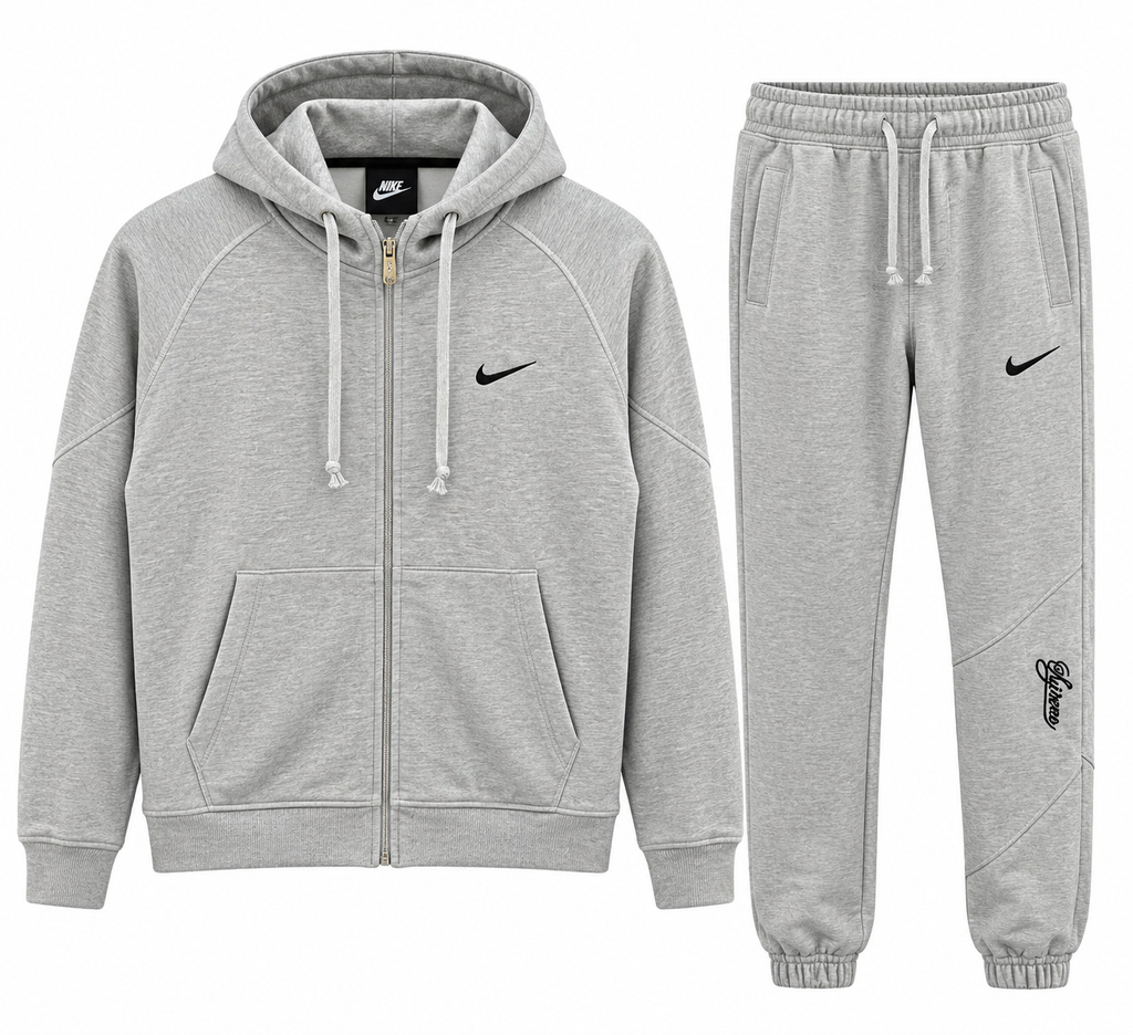 Męski komplet sportowy Nike – szary