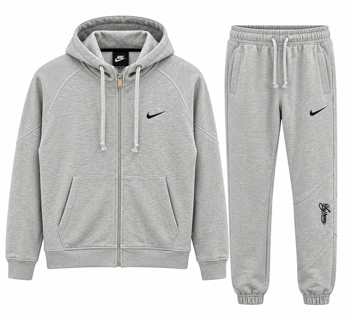Męski komplet sportowy Nike – szary