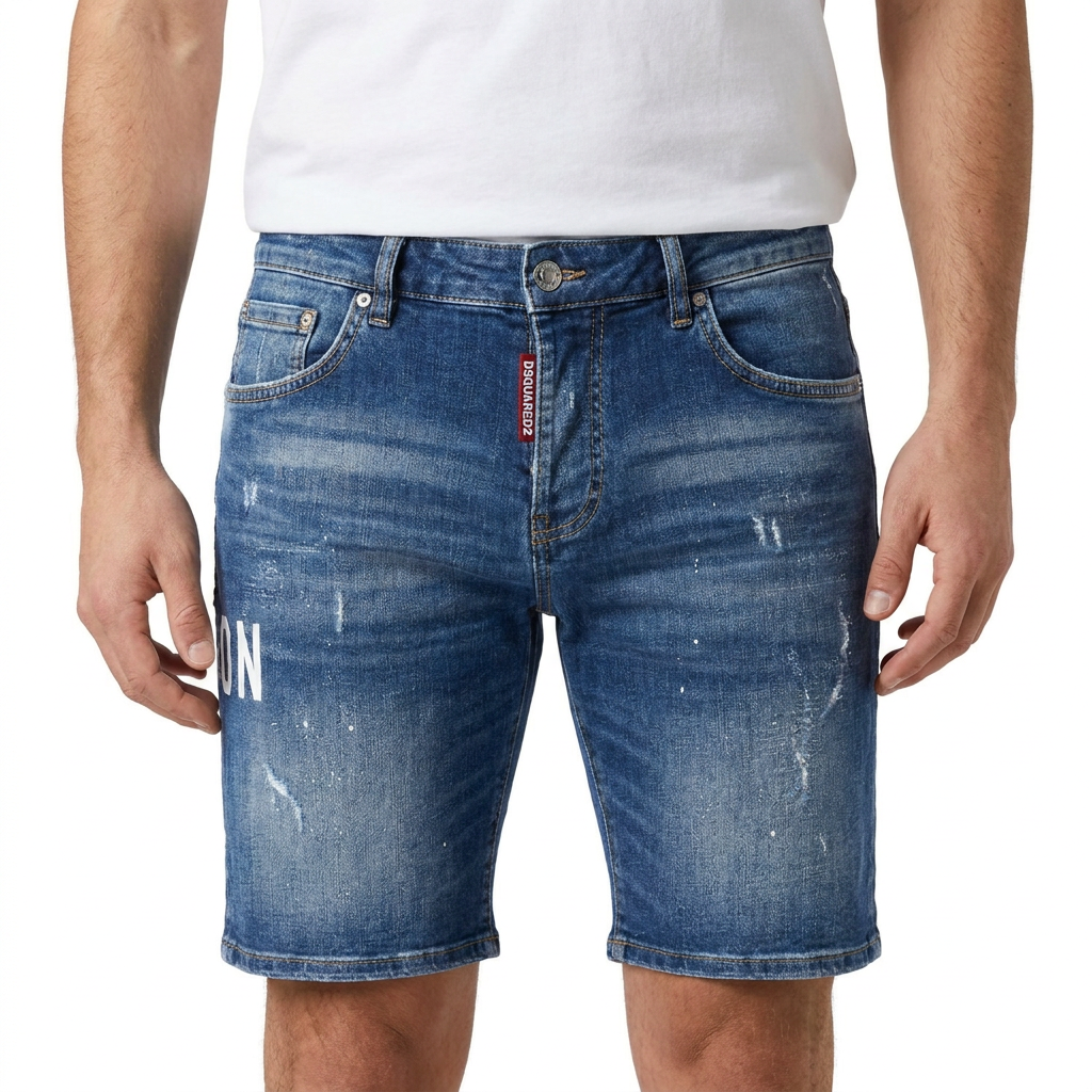 Męskie szorty jeansowe Dsquared2 Icon 2