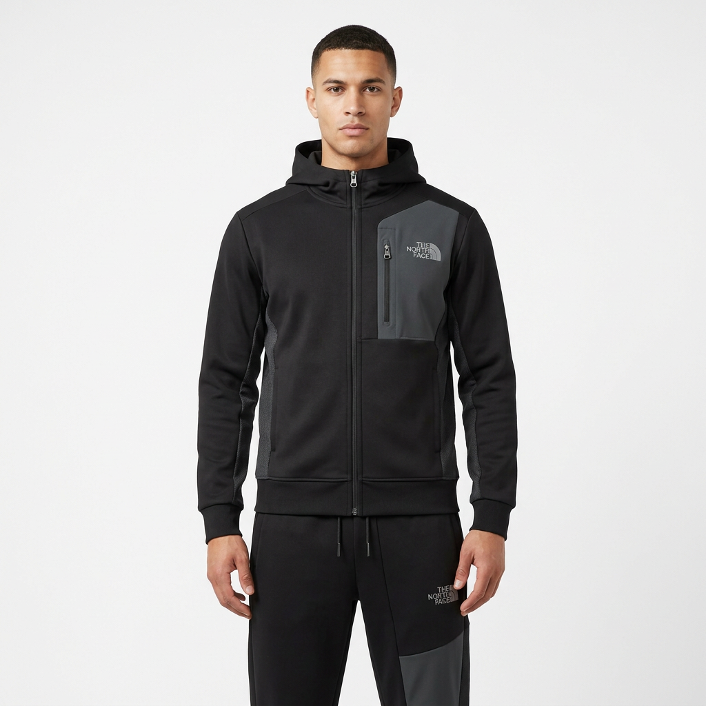 Męski komplet sportowy The North Face – czarny