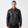 Мъжко кожено яке Loro Piana – черно