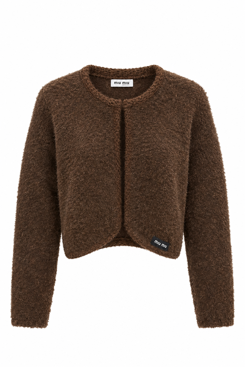 Дамска пухкава жилетка Miu Miu – черна (Copy)