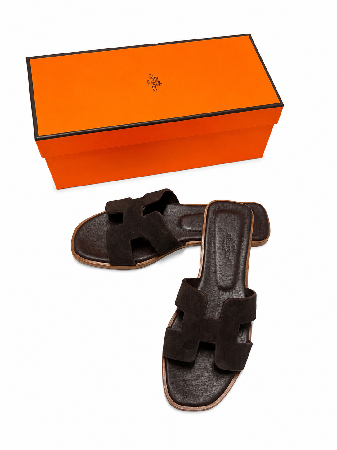 Damskie klapki Hermès Oran