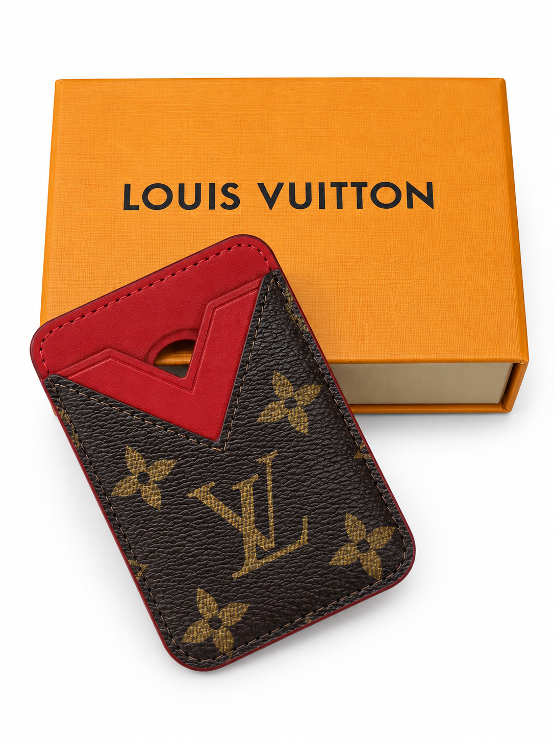 Louis Vuitton – Magnetyczny portfel na karty do telefonu