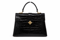 Torebka damska Louis Vuitton – Croco Effect Top Handle Bag Black