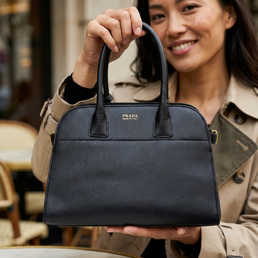 Torebka damska Prada – Structured Top Handle Bag