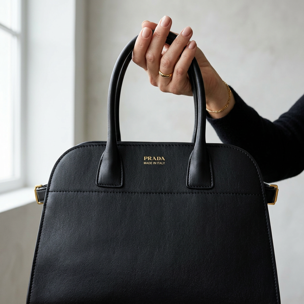 Torebka damska Prada – Structured Top Handle Bag