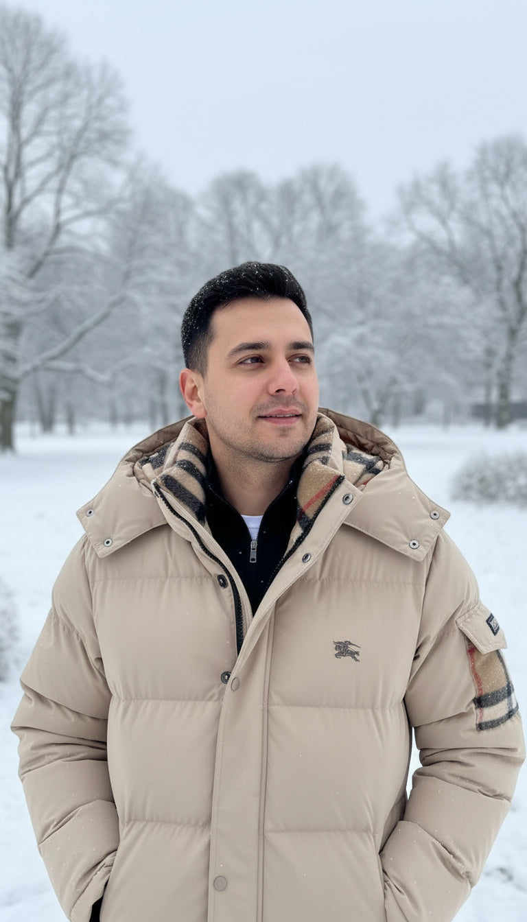 Męska kurtka zimowa BURBERRY