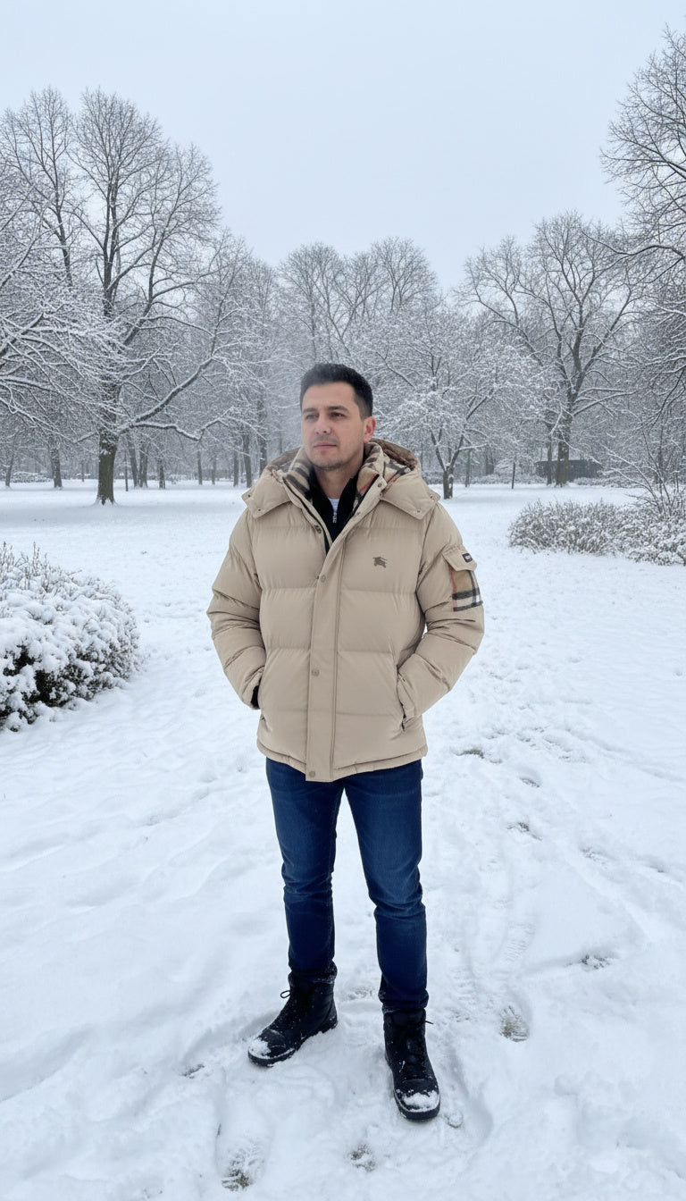 Męska kurtka zimowa BURBERRY
