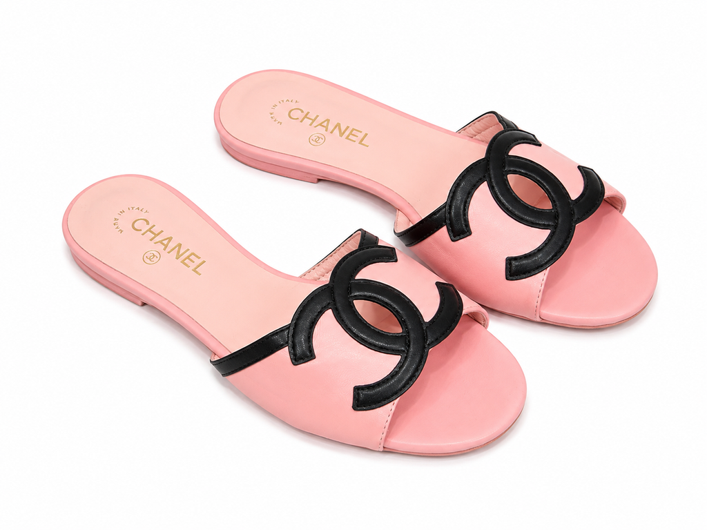 Klapki CHANEL “Rosé Élégance” – ekskluzywna jakość