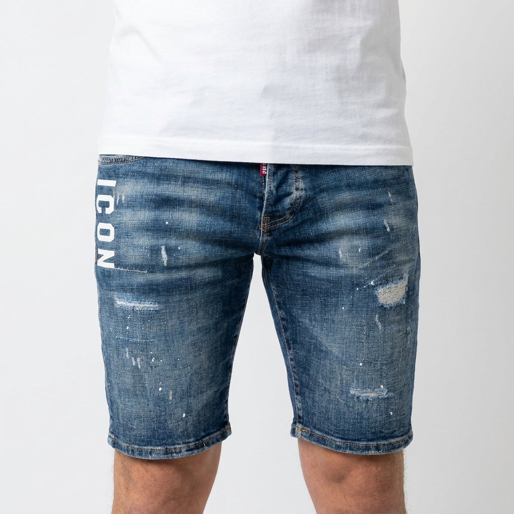 Męskie szorty jeansowe Dsquared2 Icon 2