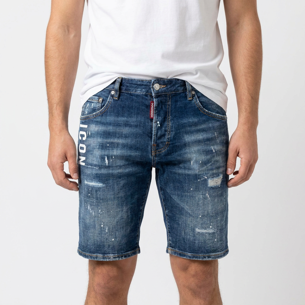 Męskie szorty jeansowe Dsquared2 Icon 2