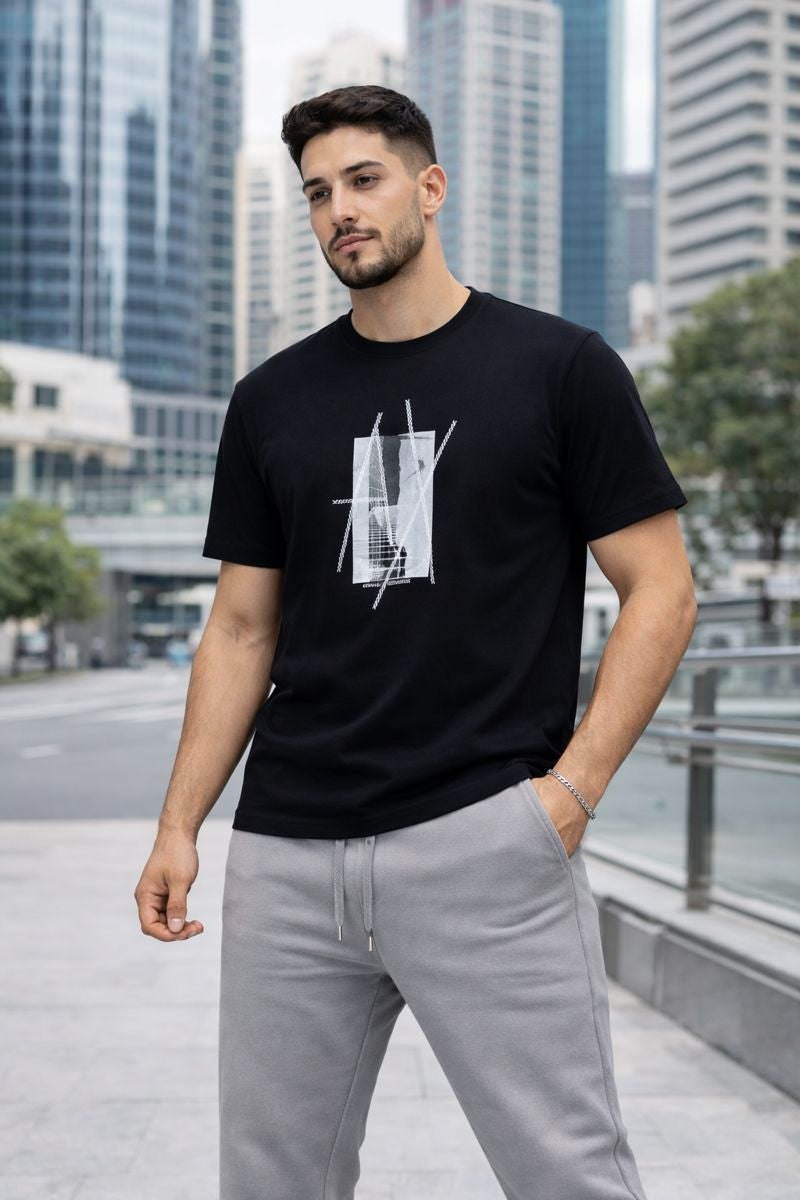 Męski T-shirt Armani Exchange