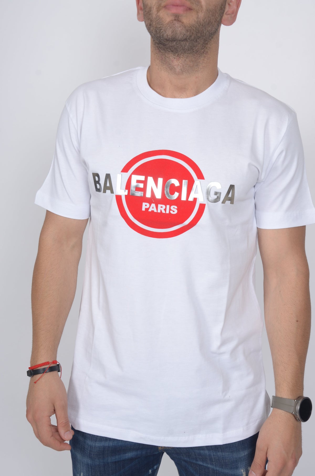BALENCIAGA Męski T-shirt