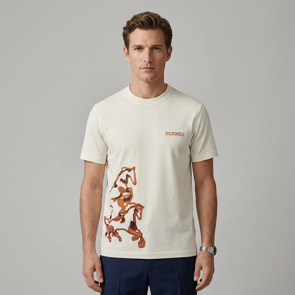 Koszulka męska HERMÈS