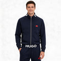 Męski komplet sportowy HUGO – granatowy (Copy)