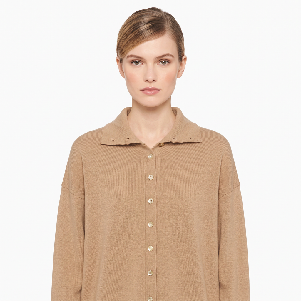 Дамска плетена жилетка Miu Miu – бежово (Copy)