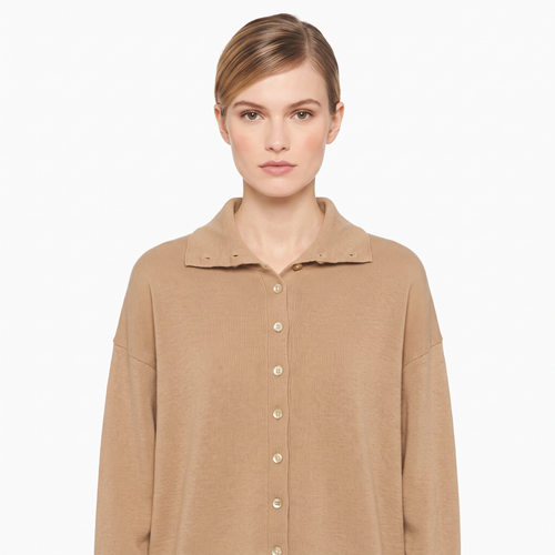 Дамска плетена жилетка Miu Miu – бежово (Copy)