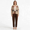 Дамска плетена жилетка Burberry – Icon Check