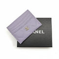 Damski portfel na karty CHANEL