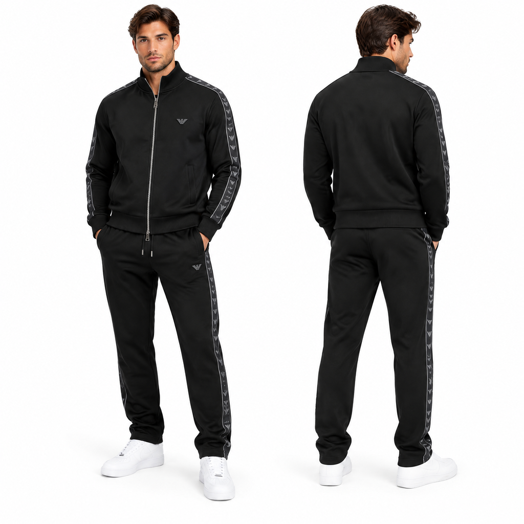 Мъжки спортен комплект EA7 Emporio Armani – черен (Copy)