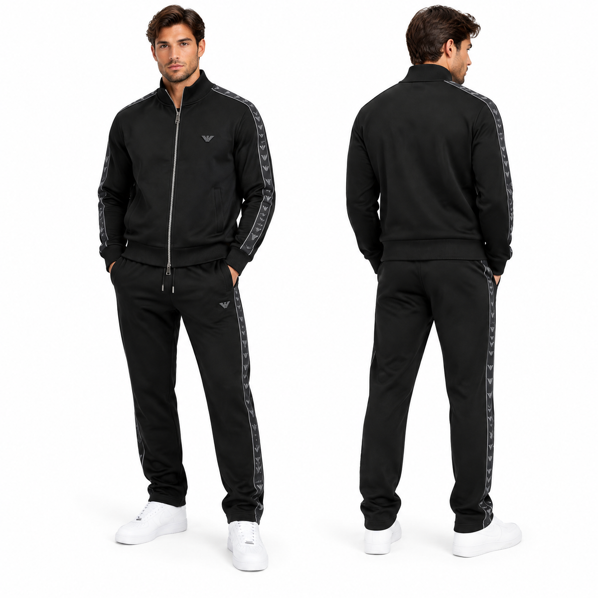 Мъжки спортен комплект EA7 Emporio Armani – черен (Copy)
