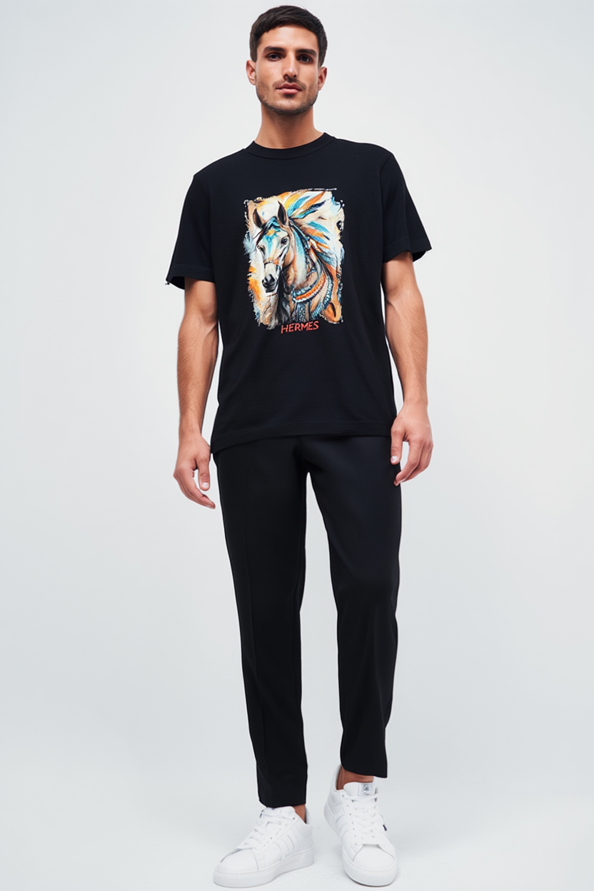 Męski T-shirt Hermes