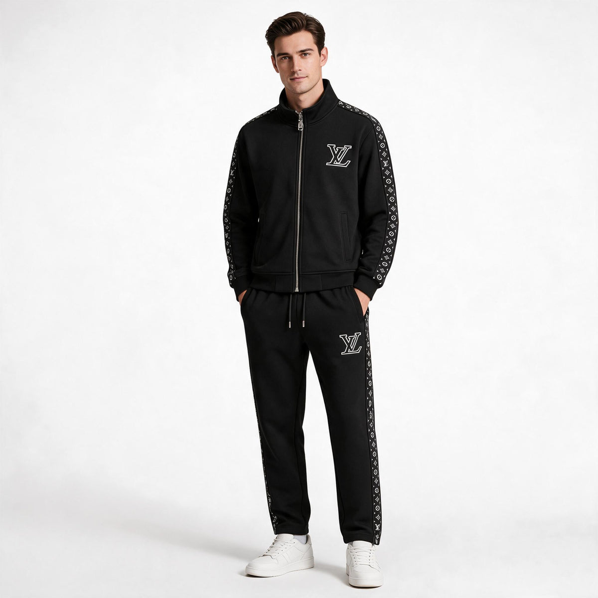 Мъжки спортен комплект EA7 Emporio Armani – черен (Copy) (Copy)